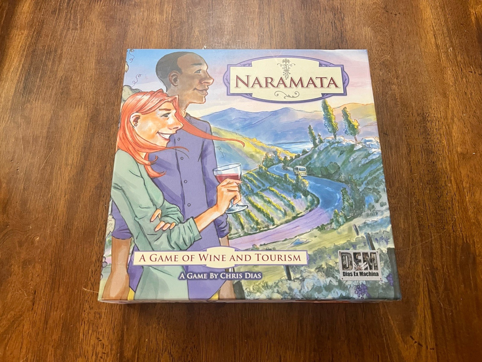 Naramata: Wine and Tourism Strategy Board Game by DEM Games, Brand New