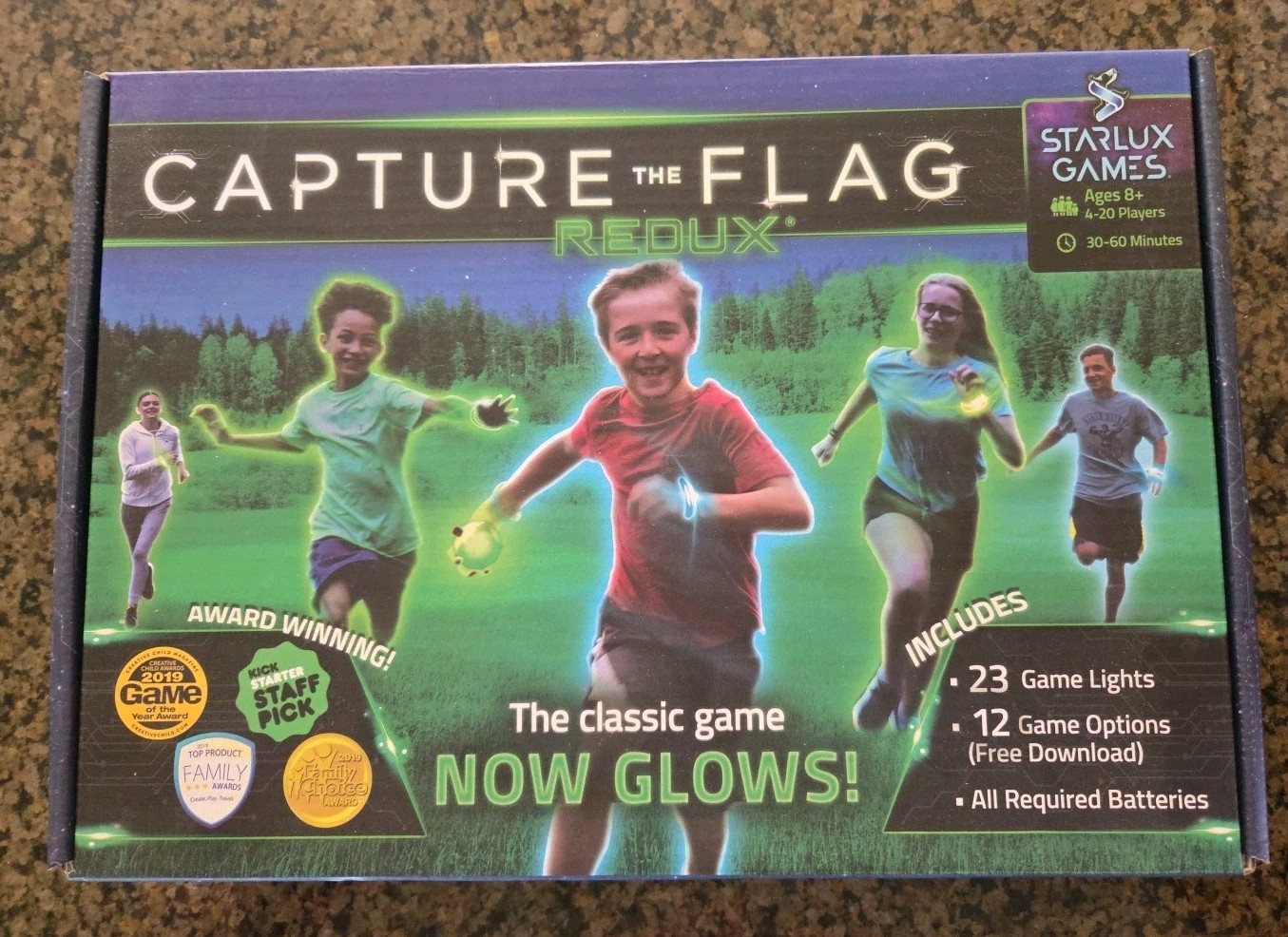 Capture The Flag Redux The Original Glow-in-the-Dark Capture the Flag Game