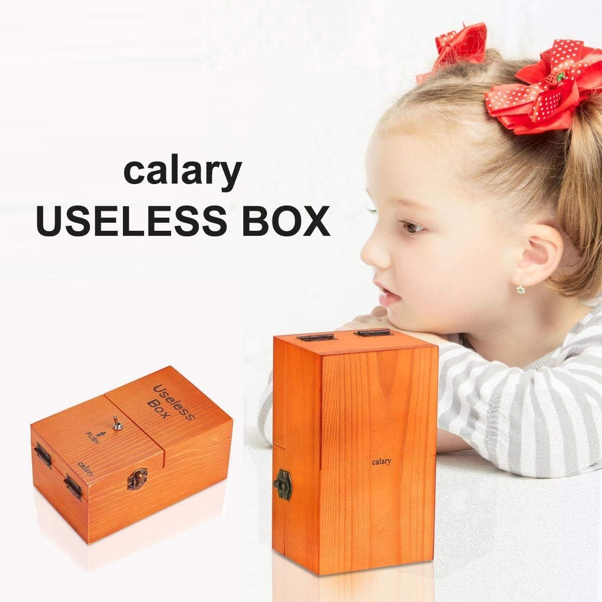 Useless Box Turns Itself Off in Box Alone Machine Fully Assembled in Box Brown