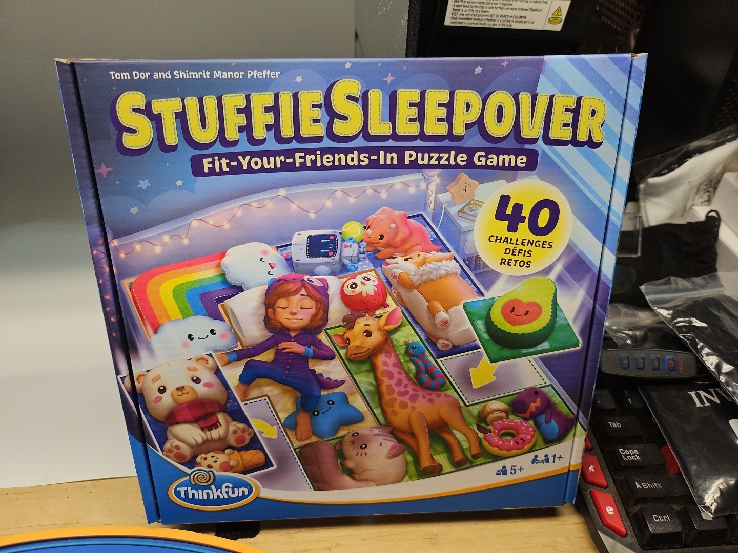 Stuffie Sleepover Logic Game: 40 Challenges for Kids 5+