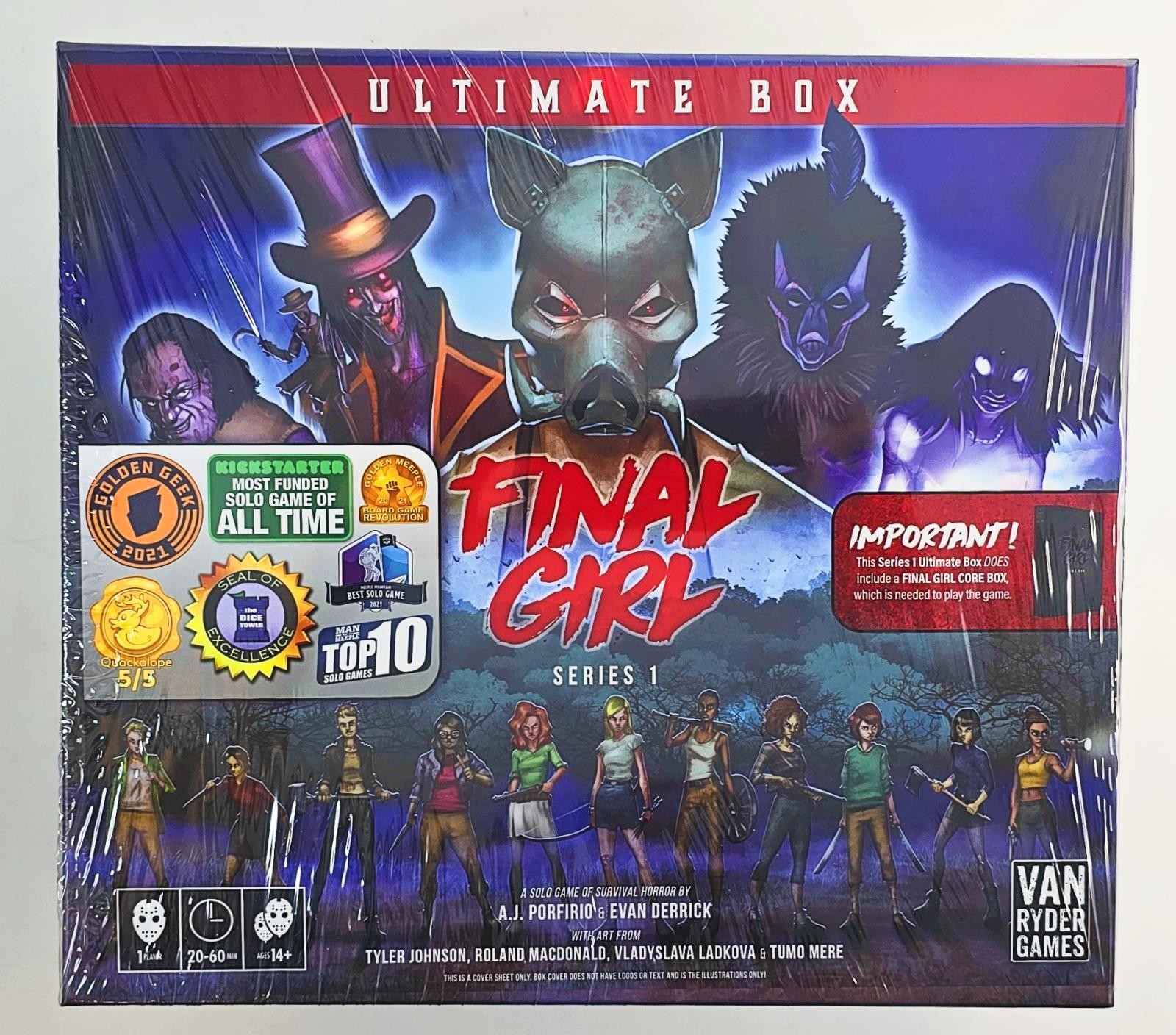 Van Ryder Games Final Girl SEASON 1 Ultimate Box – SEALED