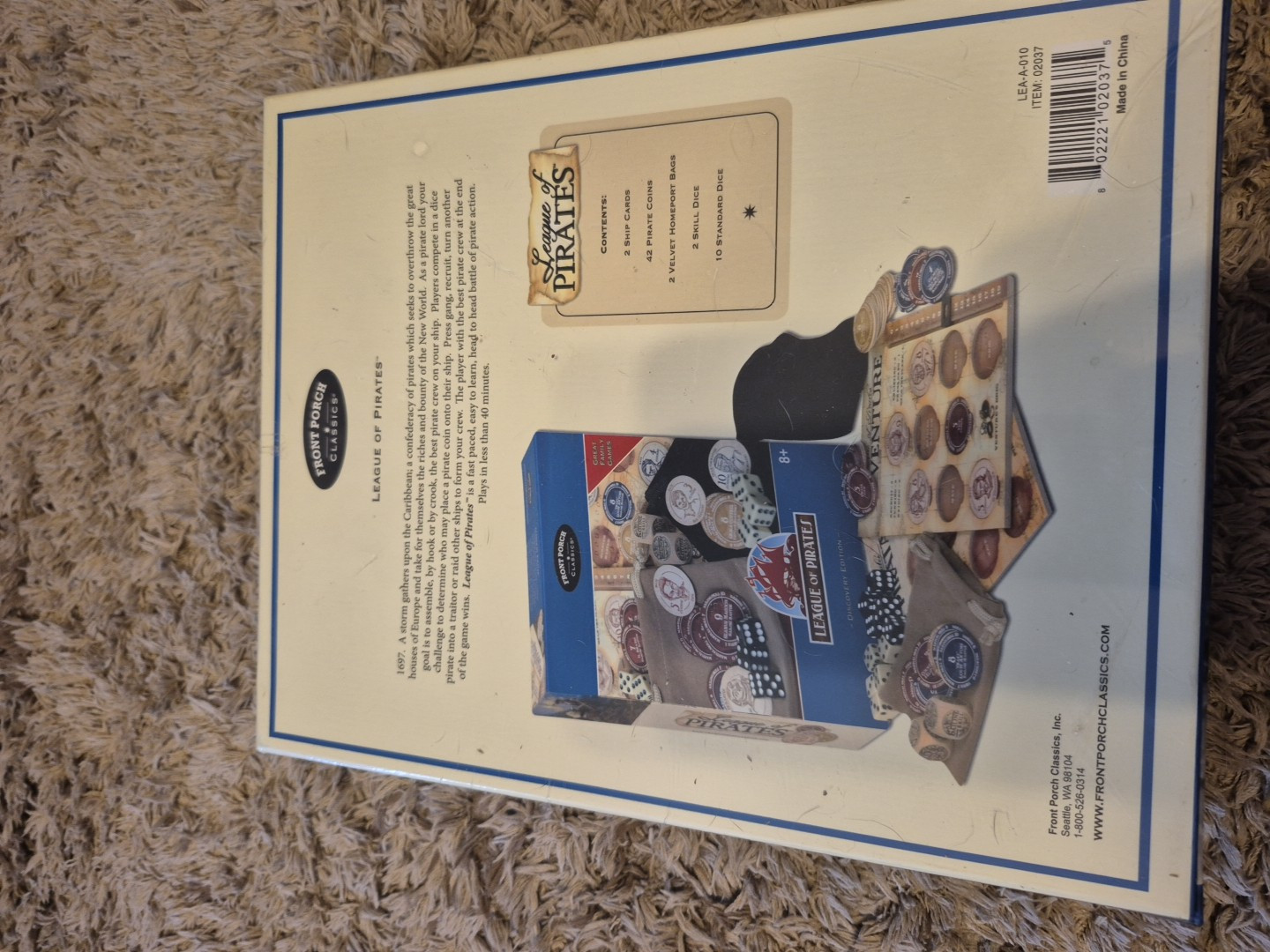 Front Porch Classics League of Pirates Discovery Edition Game Brand New Sealed