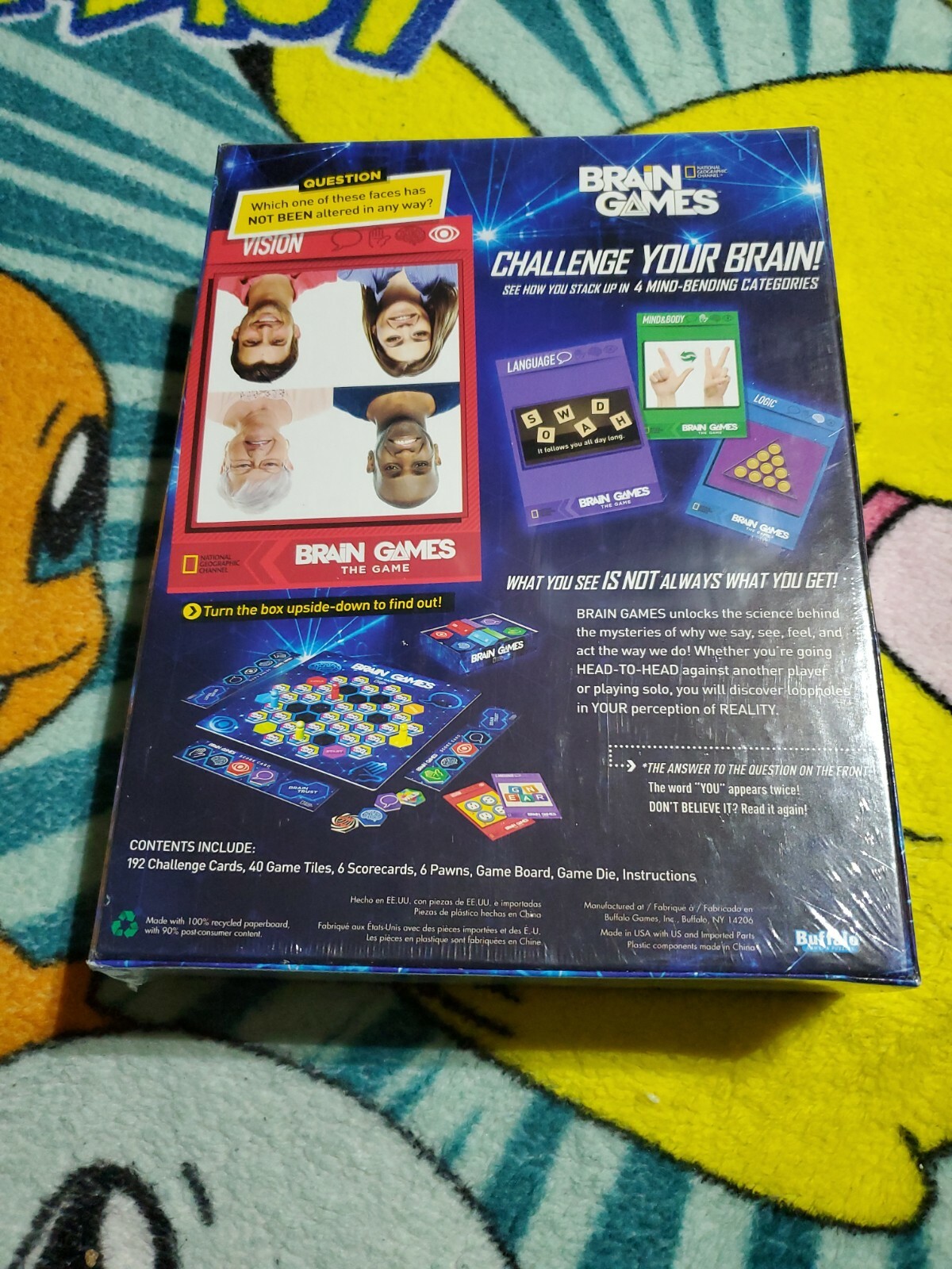Brain Games-The Game-NEW SEALED Emmy Nominated National Geographic Channel