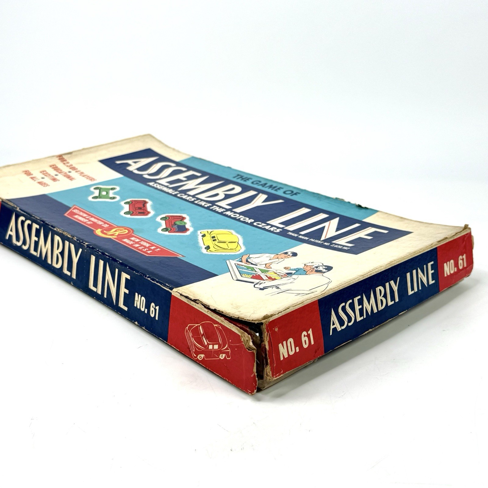 The Game of Assembly Line – Selchow & Righter Co. Board Game No. 61 USA 1953
