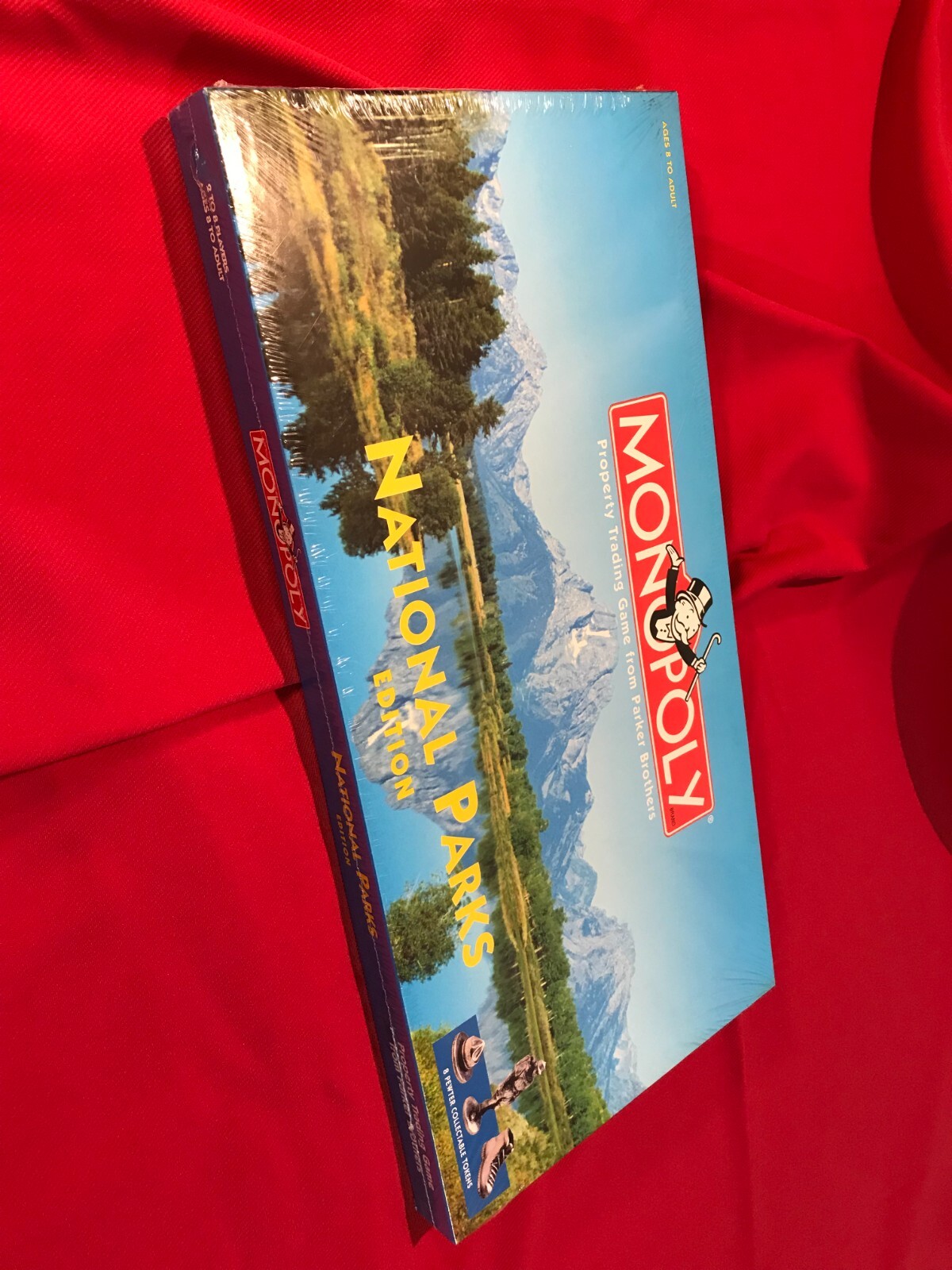 Monopoly “NATIONAL PARKS” Board Game 1998 Edition FACTORY SEALED! w/PEWTER!