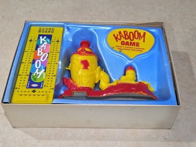 Vintage 1960’s Kaboom Balloon Busting Game by Ideal – In Box