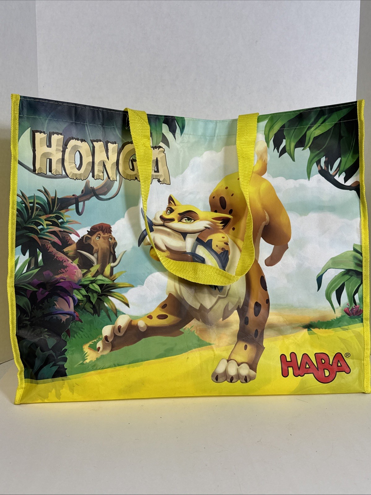 Limited Edition Haba My Very First Game Orchard Honga LARGE Tote Bag USA Rare