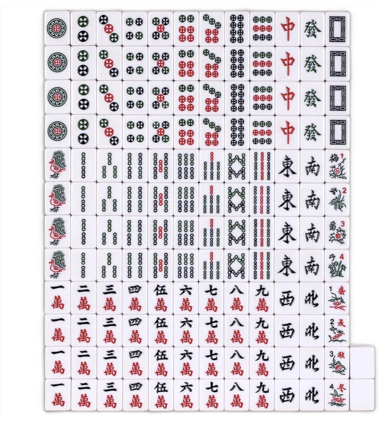 Yellow Mountain Imports Professional Chinese Mahjong Game Set – New Sealed