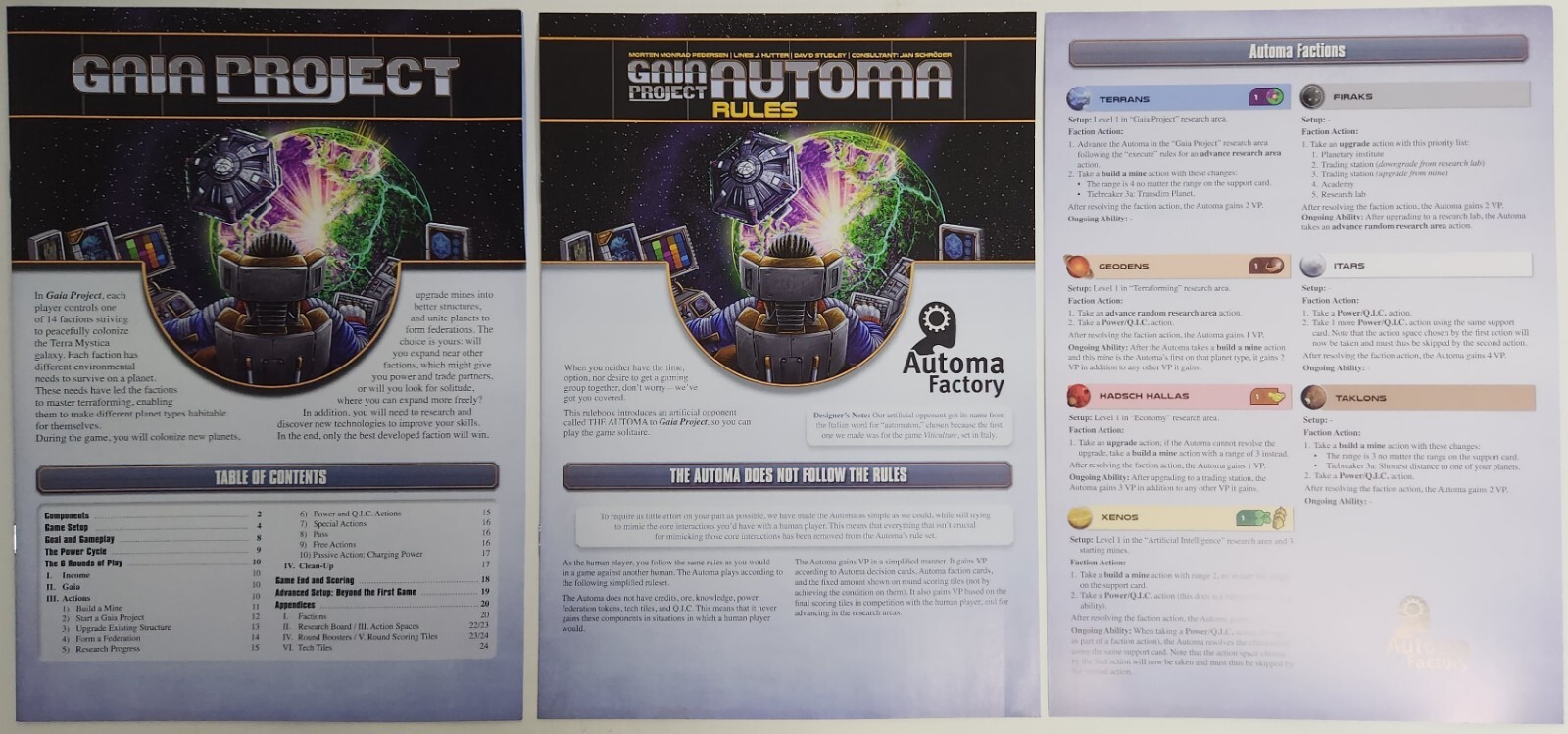 Gaia Project boardgame by Capstone Games SEALED