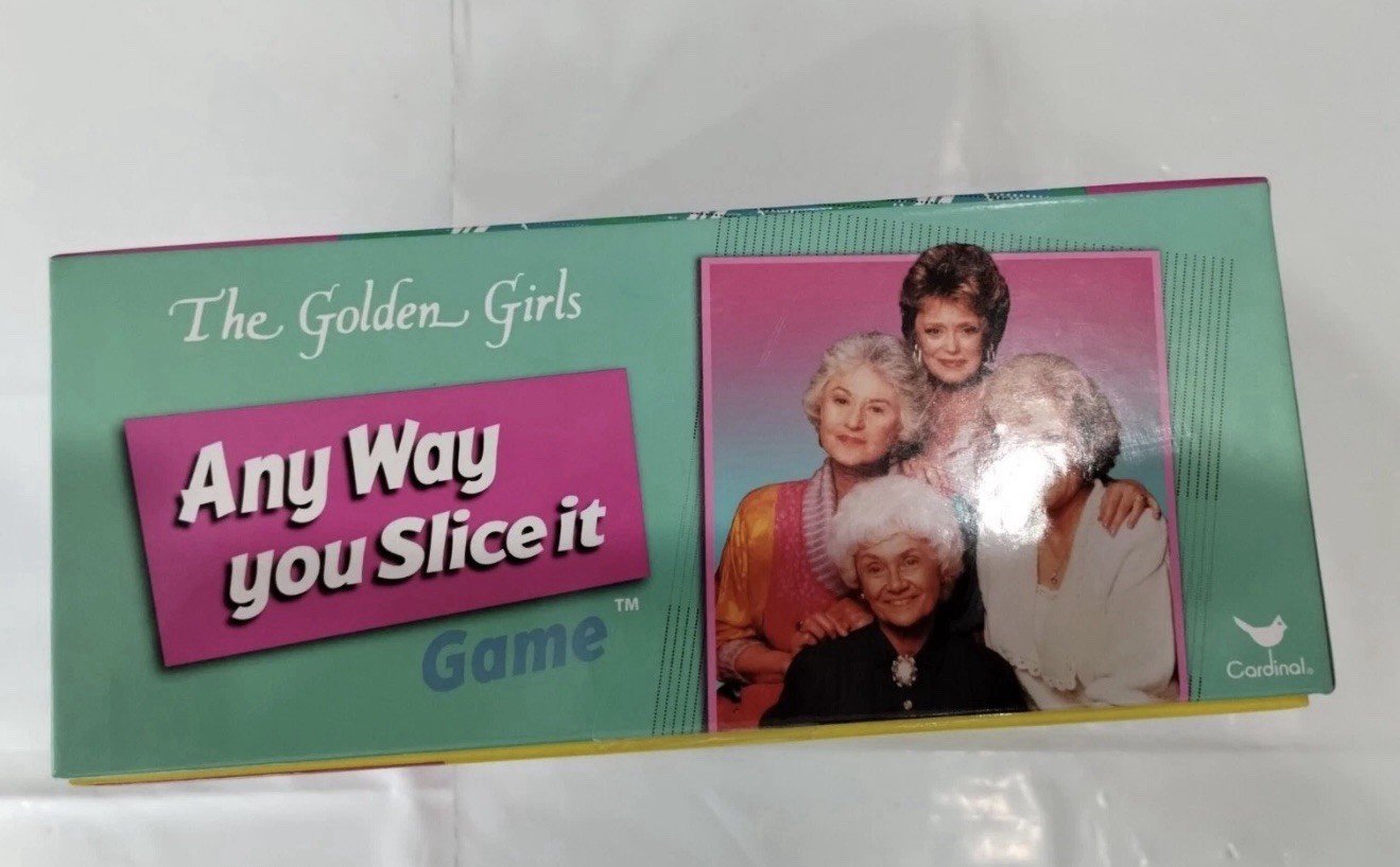 Lot of 2 The Golden Girls Board Game Funko Verse Strategy & Any Way You Slice It