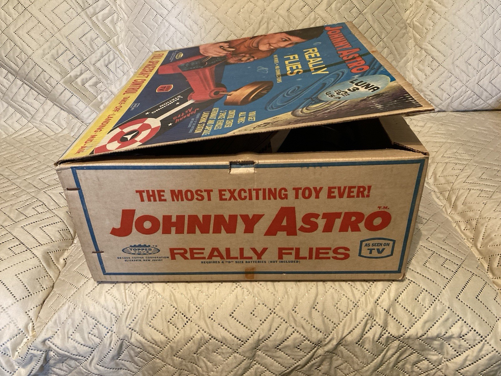 1967 Topper Toys Johnny Astro w/ 2 Original Balloons + Astronaut In Original Box