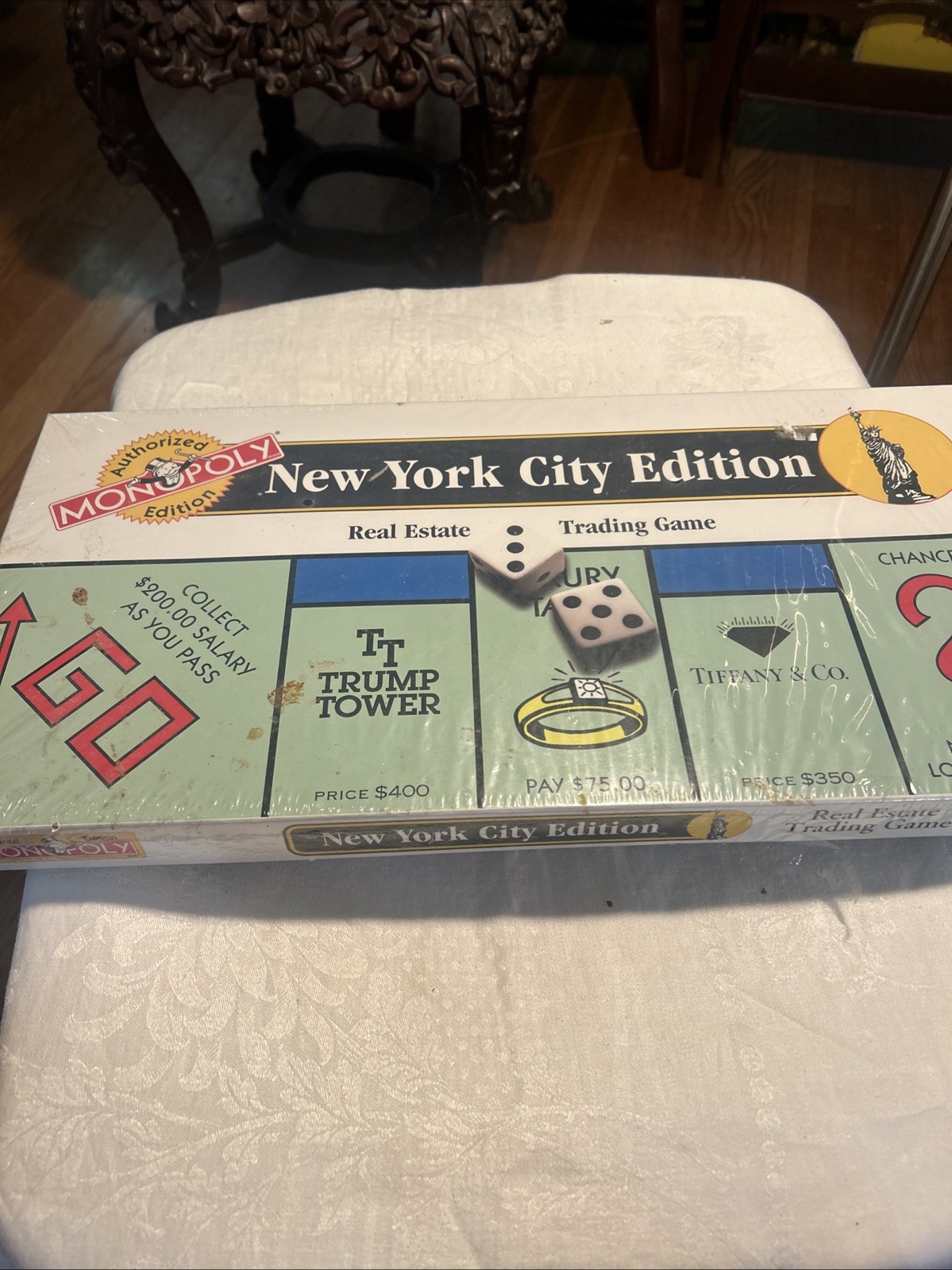 Rare Monopoly New York City Edition 1995 Trump Twin Towers – Brand New Sealed