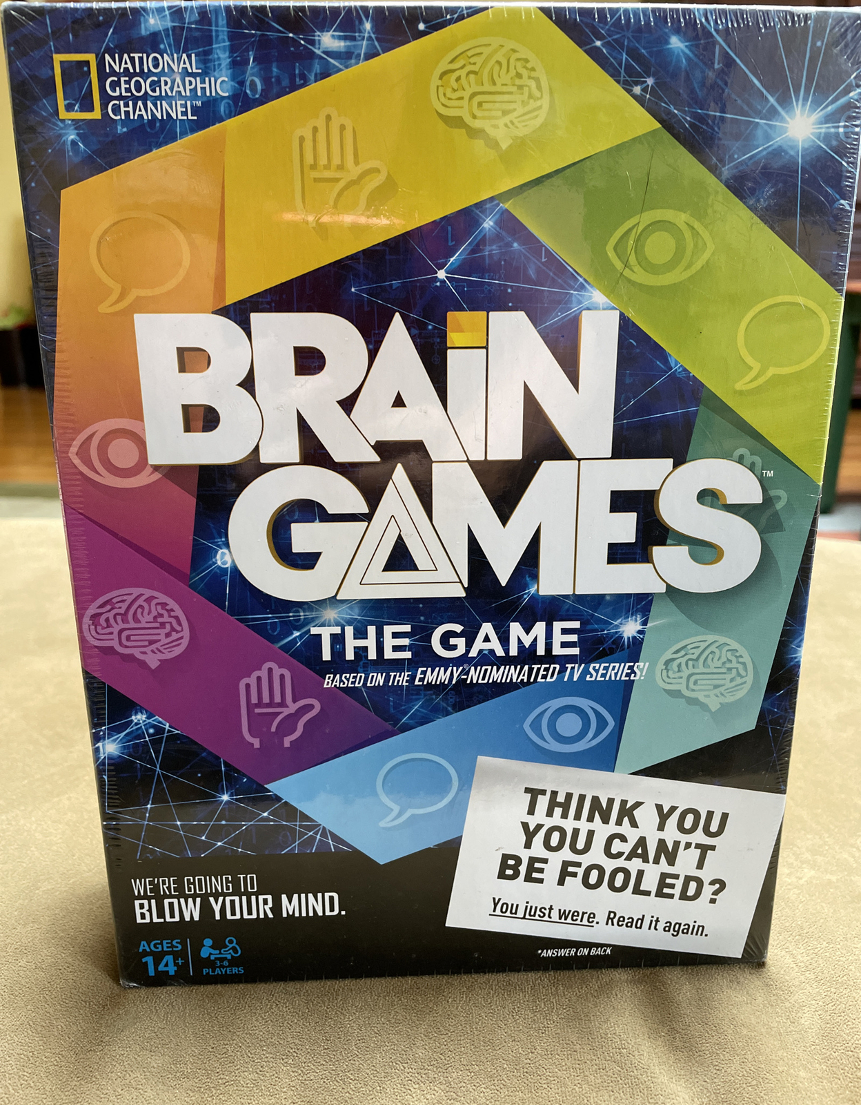 NEW Brain Games The Game – Emmy Nominated National Geographic Channel SEALED