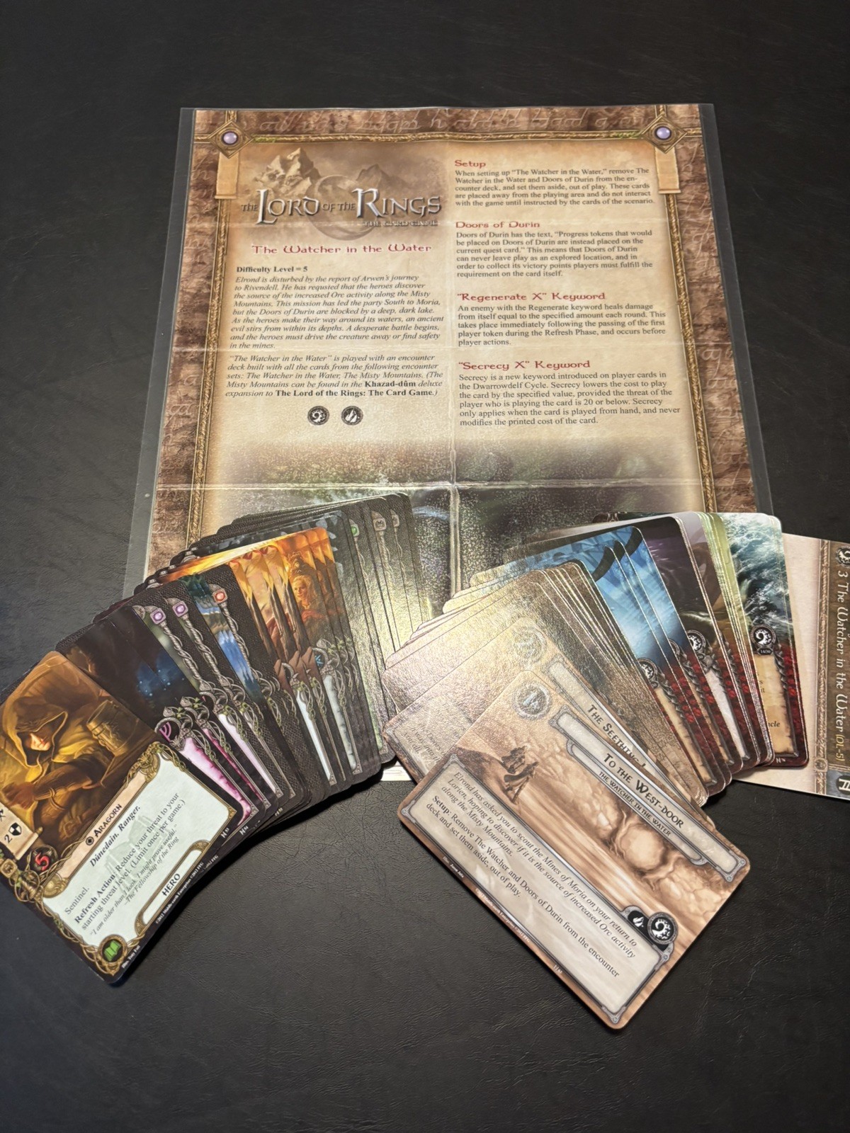 Lord of the Rings LCG – Complete Dwarrowdelf Cycle, Expansion + 6 APs