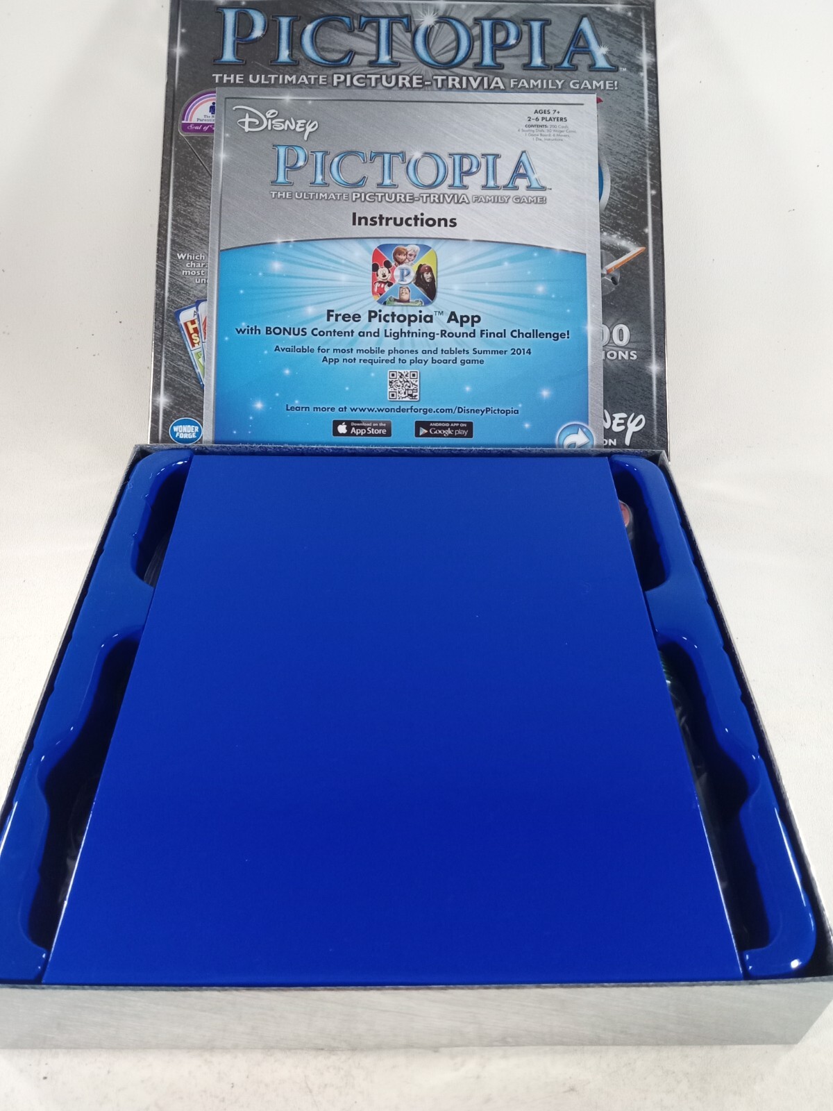 Pictopi Picture Trivia Game 1000 Questions Disney Edition