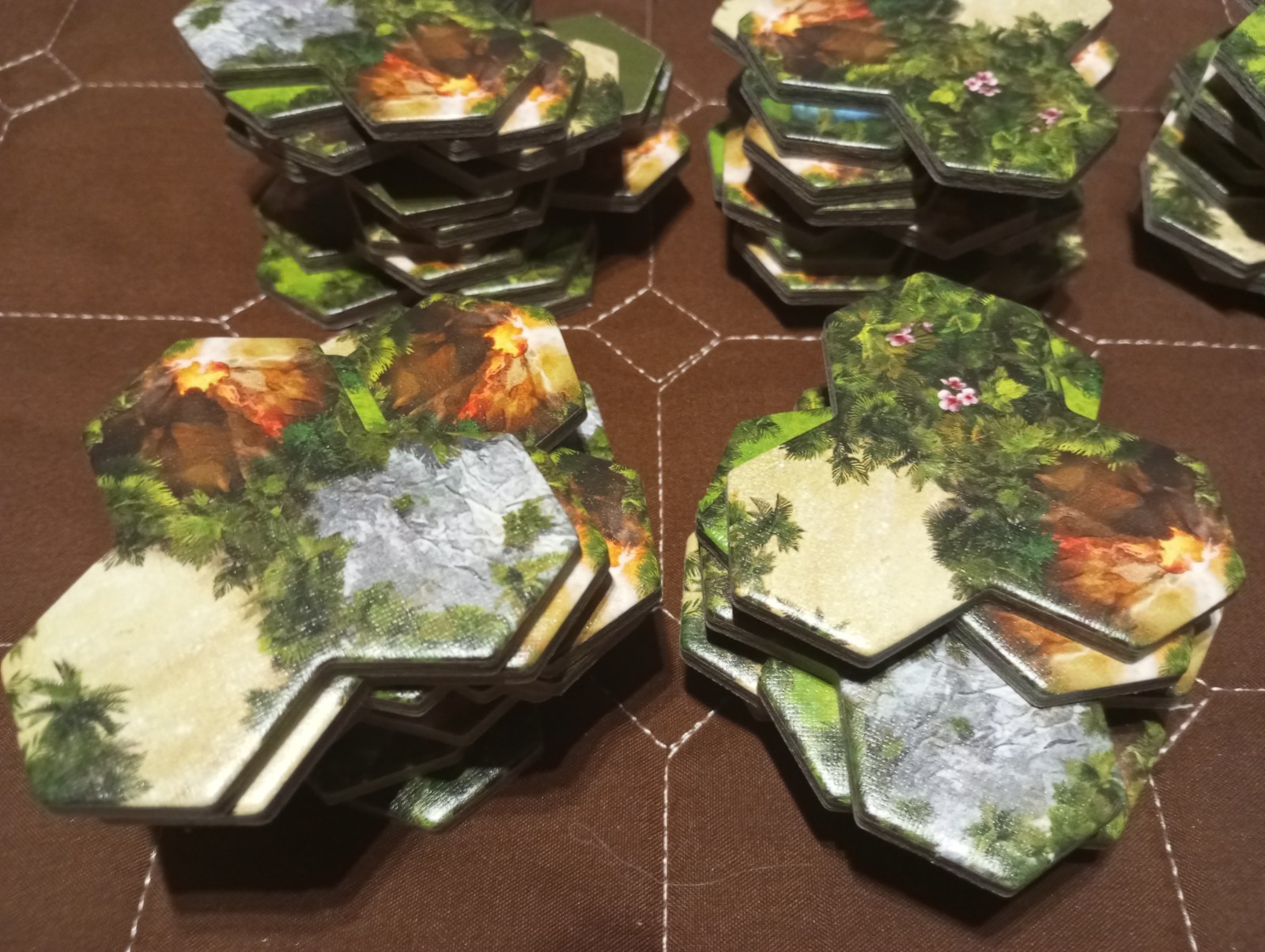Taluva Board Game Ferti 2014 NM/VG+