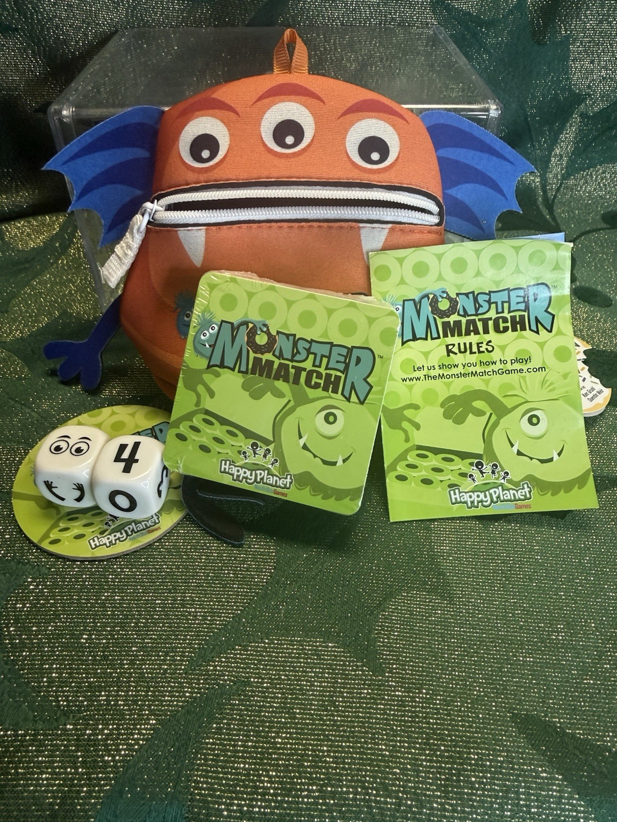 Monster Match Game Happy Planet North Star Games Cards & Dice New With Tags
