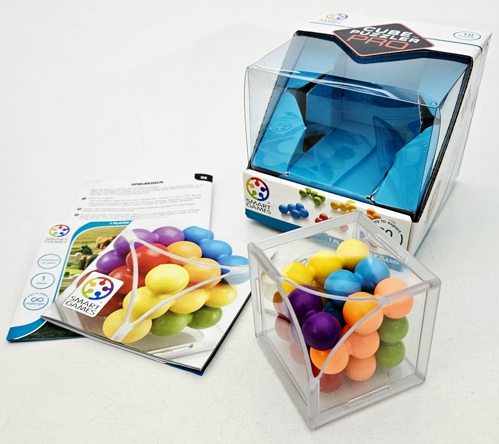 Smart Games 3D Cube Puzzle CUBE PUZZLER PRO Spatial Thinking Problem Solving