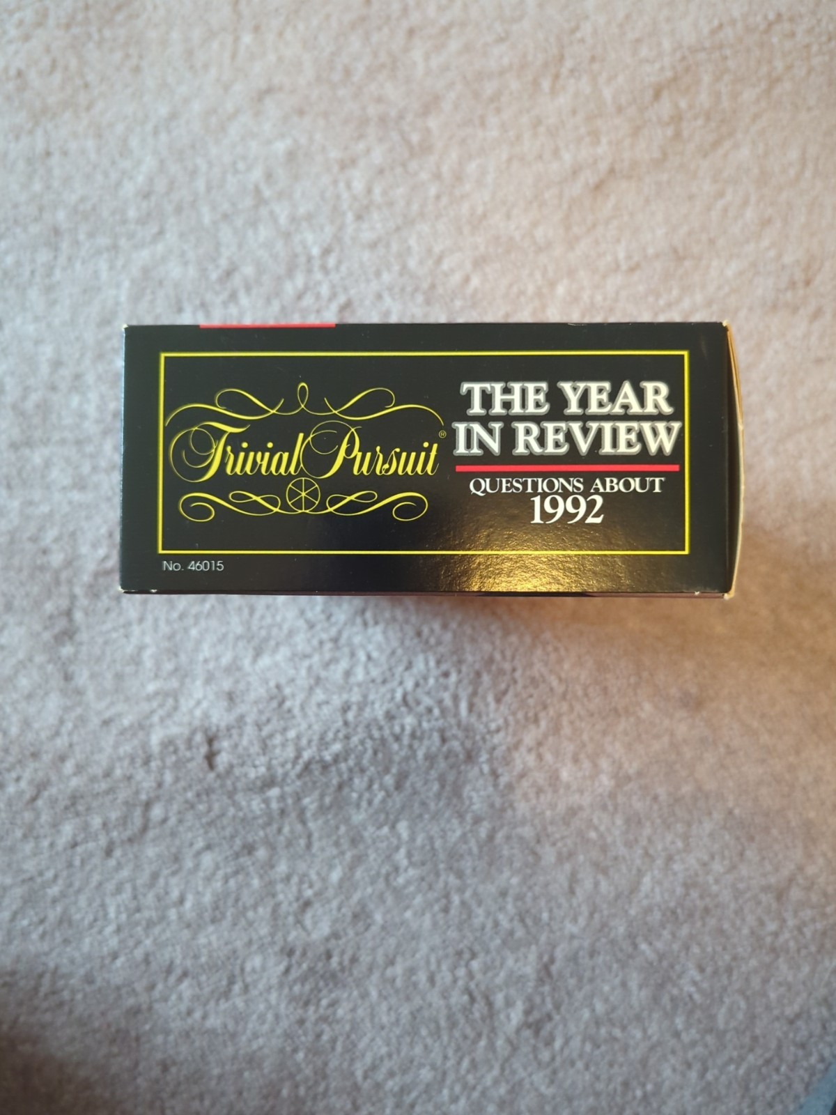 Vintage Parker Brothers Trivia Pursuit THE YEAR IN REVIEW Questions About 1992