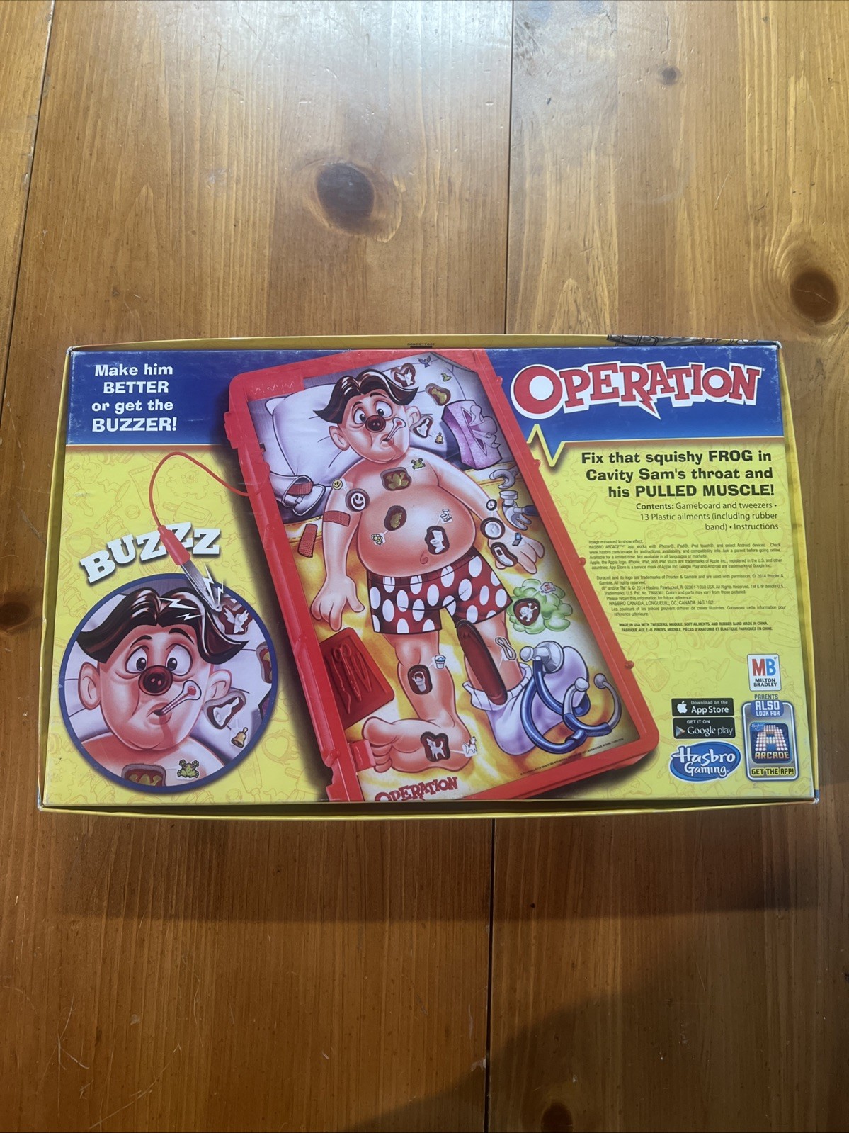 Hasbro Gaming Classic Operation Game Multi-player. Preowned But Unused.