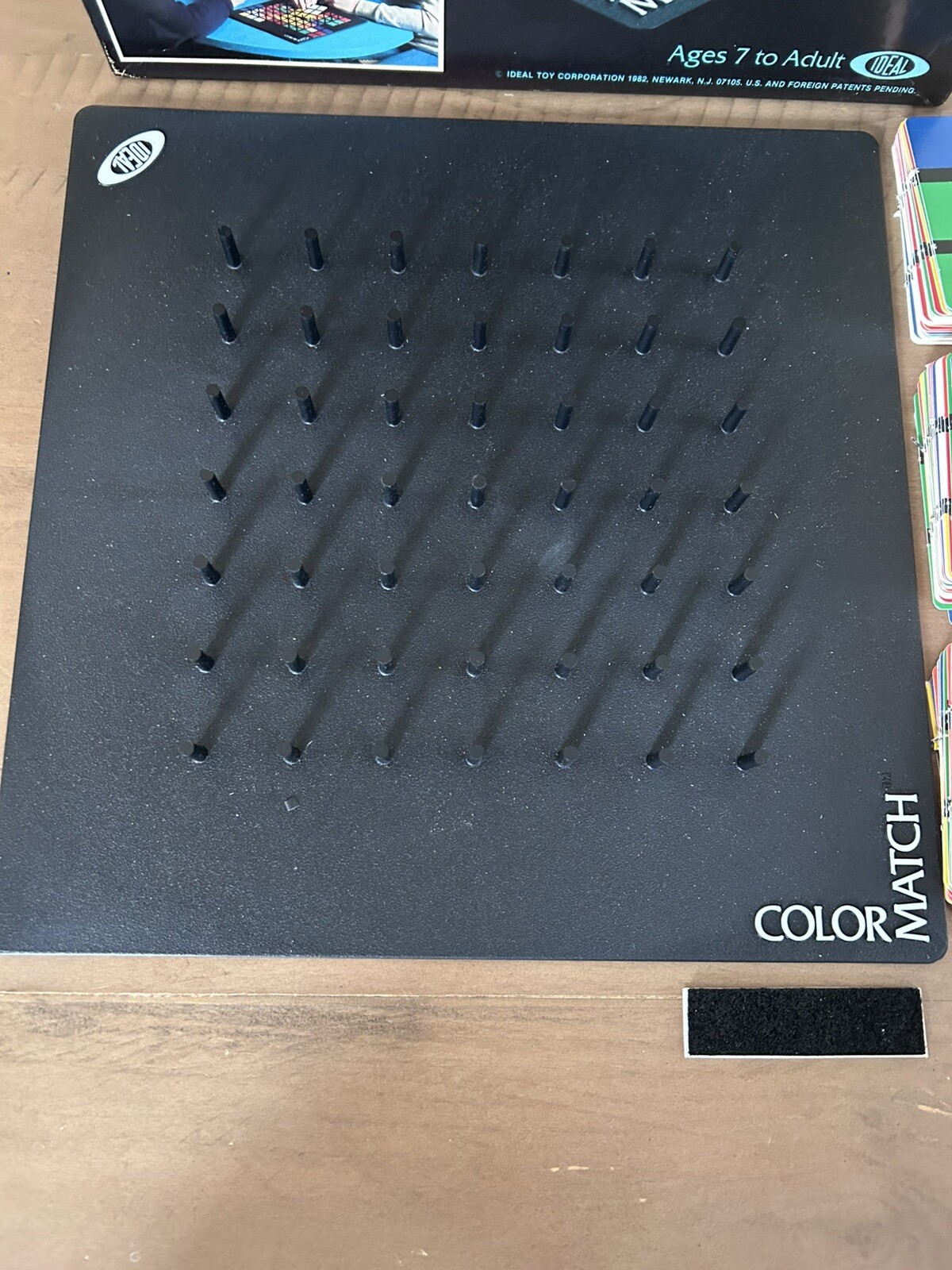 Vintage Color Match (from Rubik’s Cube makers) Board Game – 1982 COMPLETE