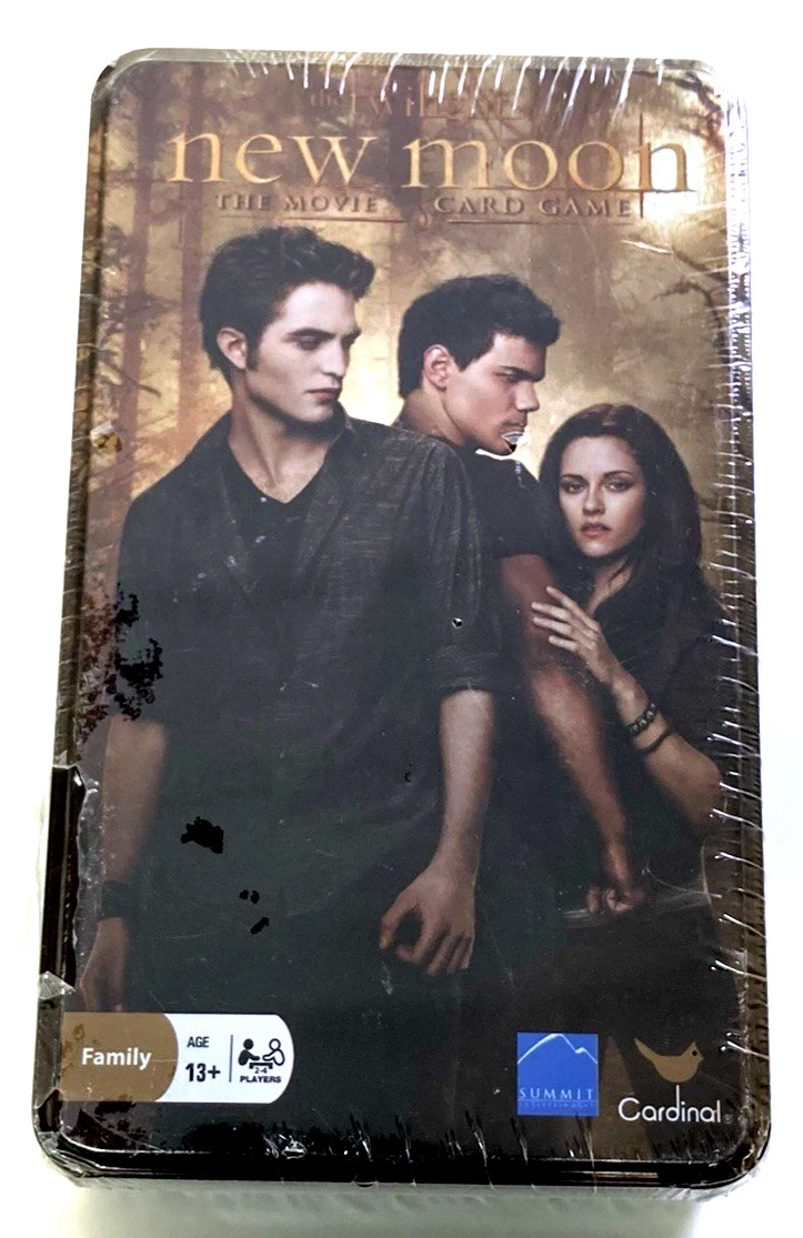 Twilight The Movie Card Game, 2 to 4 Players,Age 13 +, Family, Tin,New,Free Ship