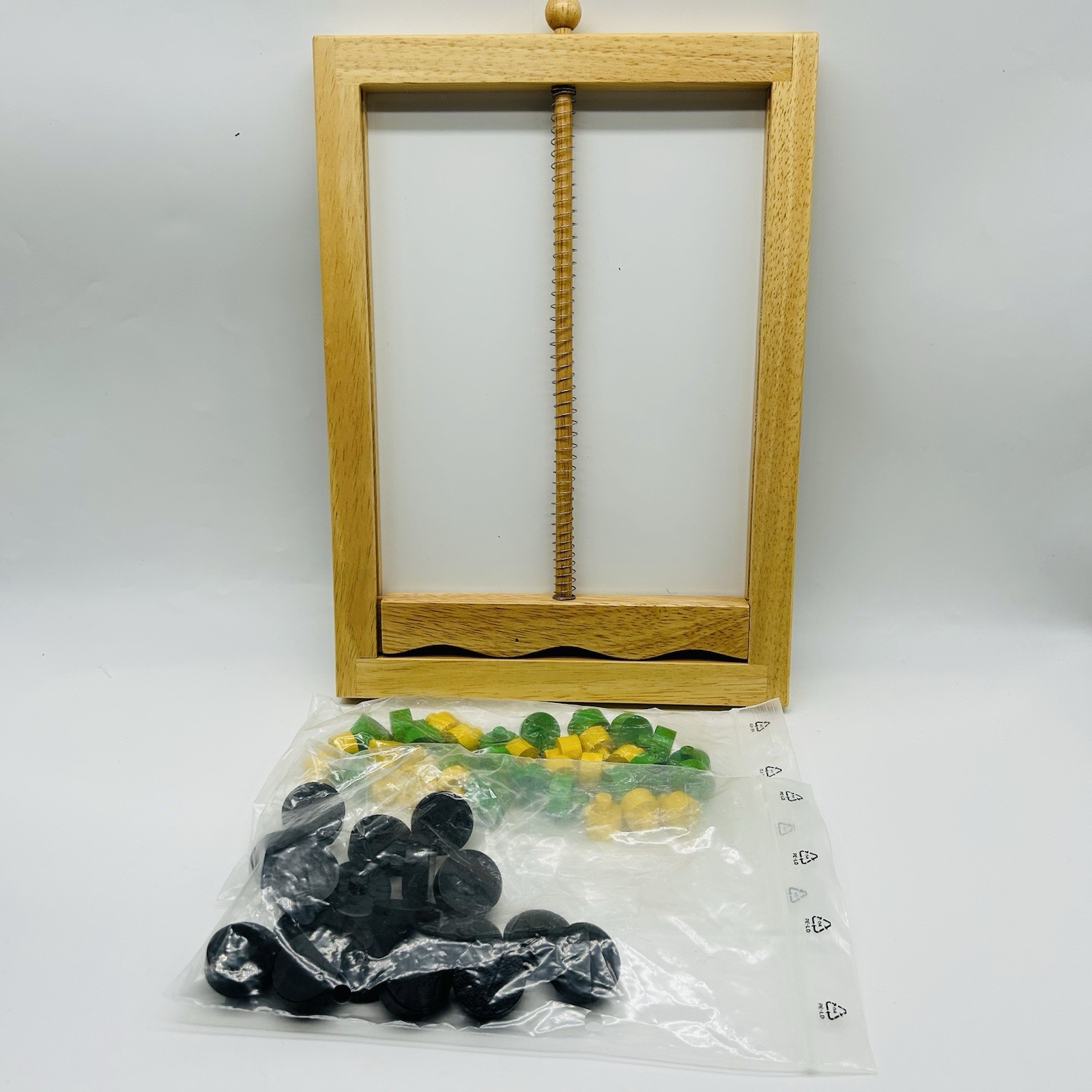 Mikado Bits and Pieces Wooden Board Game Pieces Sealed Complete Thailand
