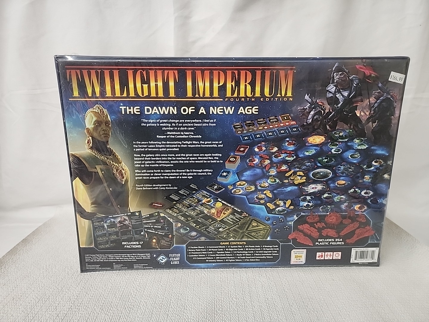 TWILIGHT IMPERIUM 4th Edition Board Game FFG – SHRINK-WRAPPED / SEALED NIB