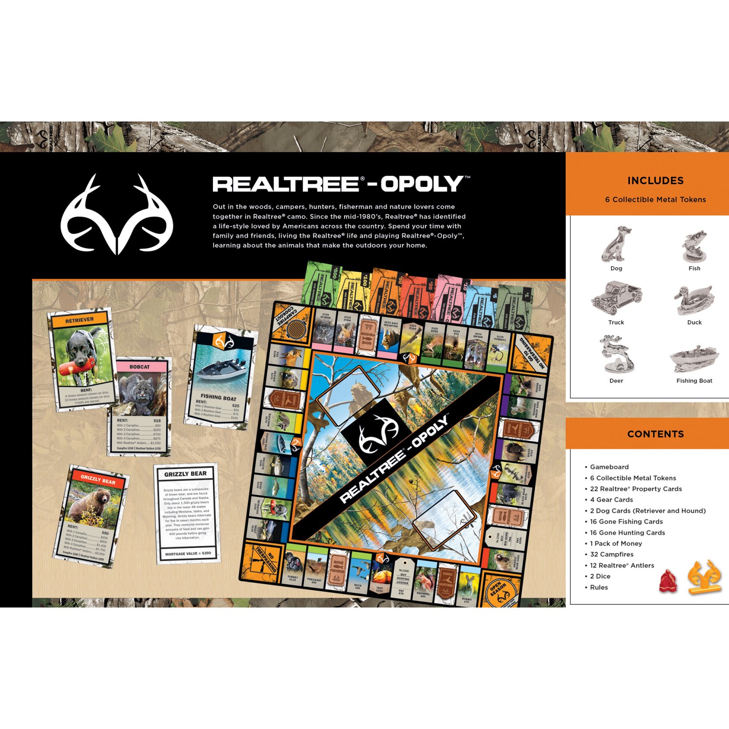MasterPieces – Realtree Opoly Family Board Game