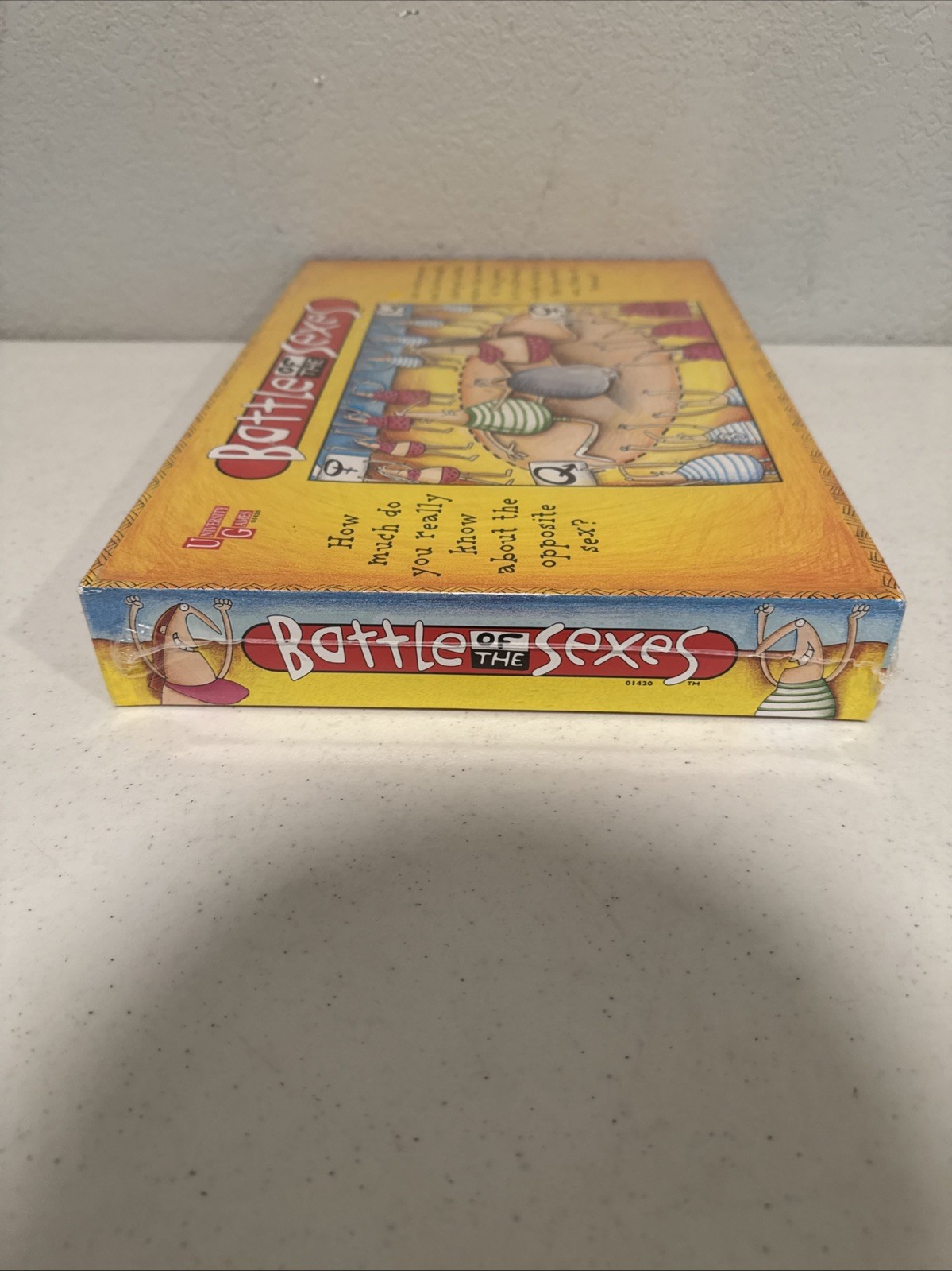 Battle of the Sexes Board Game 1997 University Games Vintage New Sealed 01420