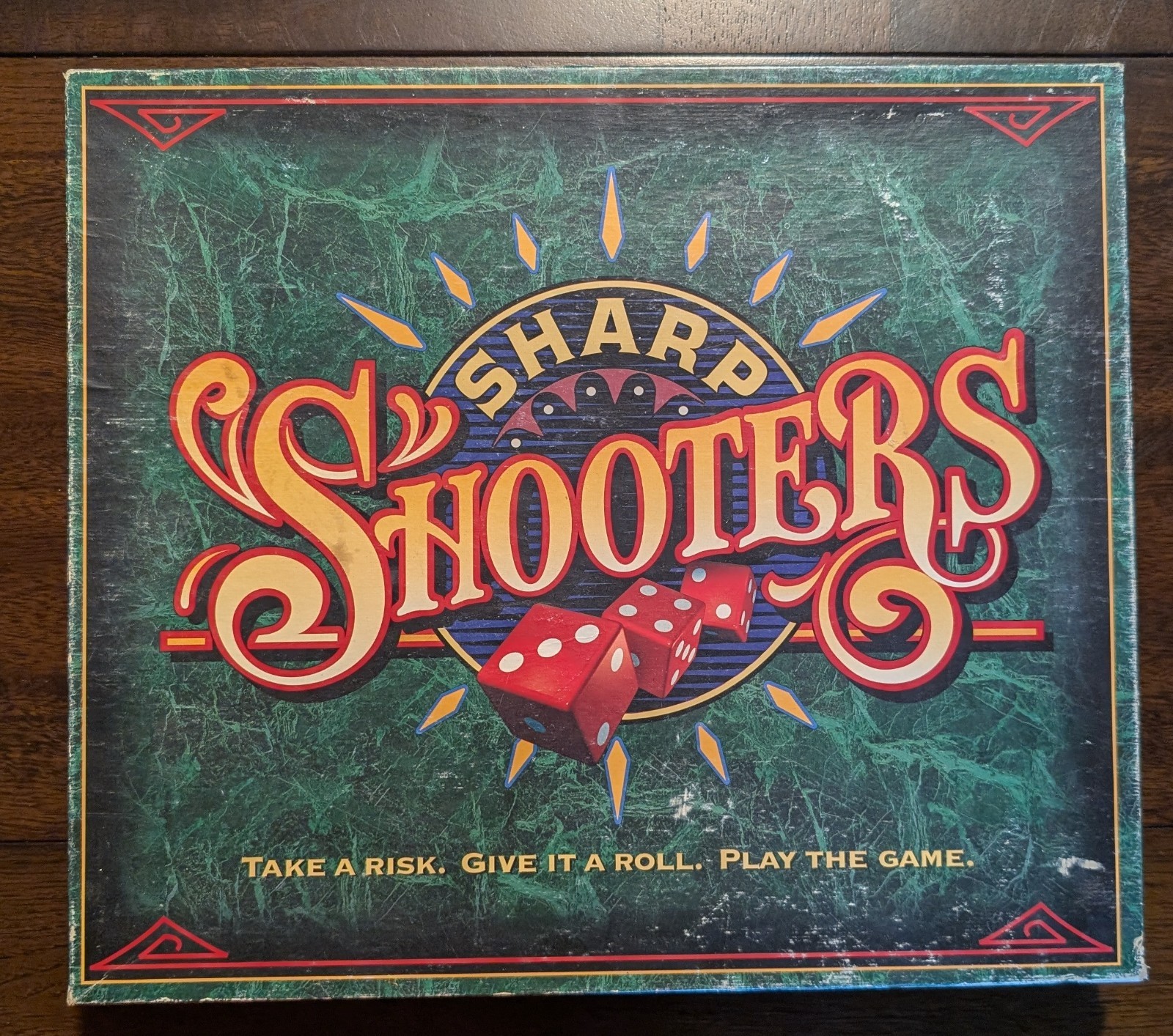 Sharp Shooters Dice Game Vintage Milton Bradley 1994 100% Complete