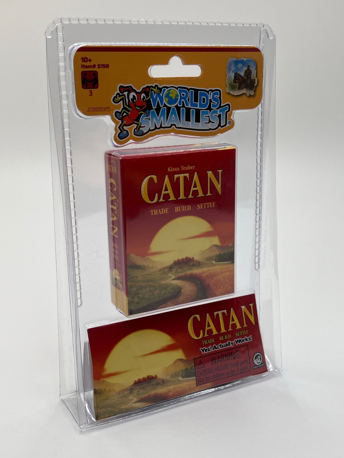 World’s Smallest CATAN Mini Board Game Travel Size by Super Impulse – New