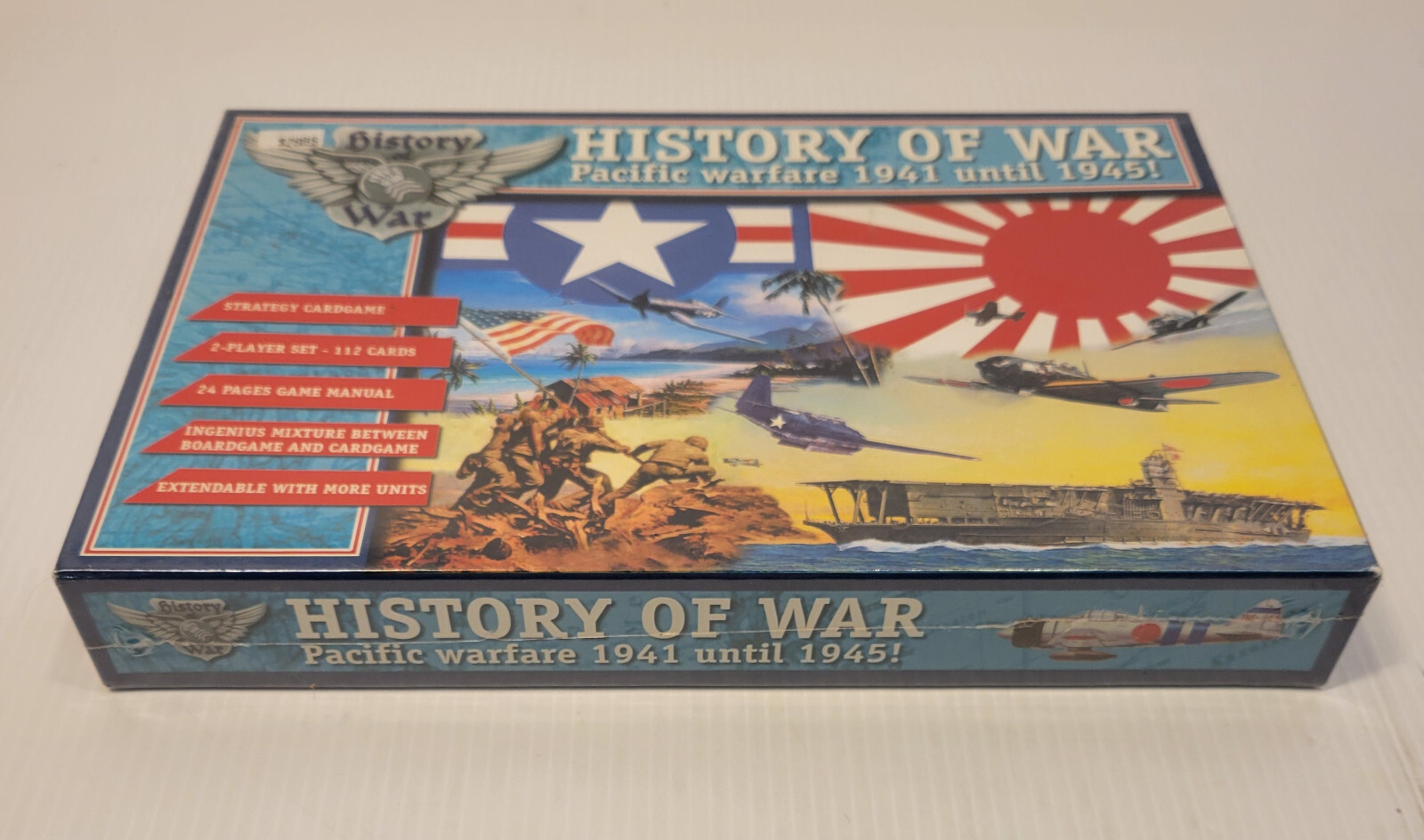 History of War Pacific Warfare 1941 Until 1945 Strategy Board And Card Game New