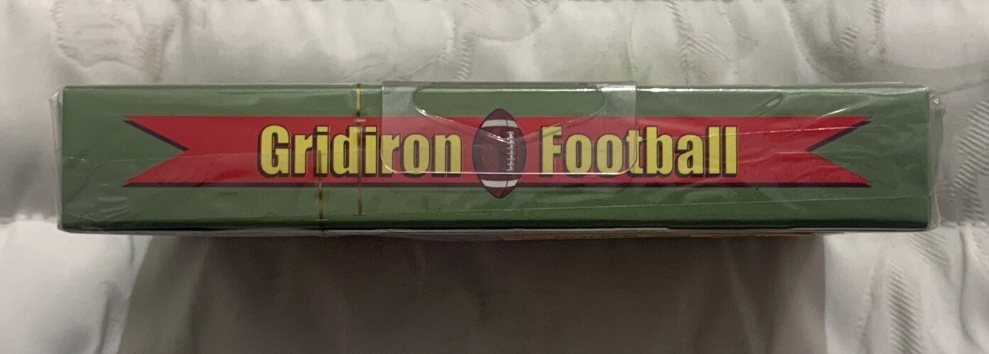 Gridiron Football The Realistic Football Card Game Ages7+ For 1-2 Players Sealed