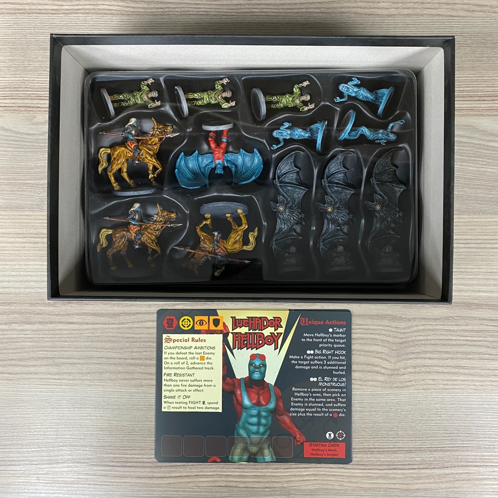 HELLBOY IN MEXICO EXPANSION HELLBOY THE BOARD GAME LIMITED EDITION MANTIC