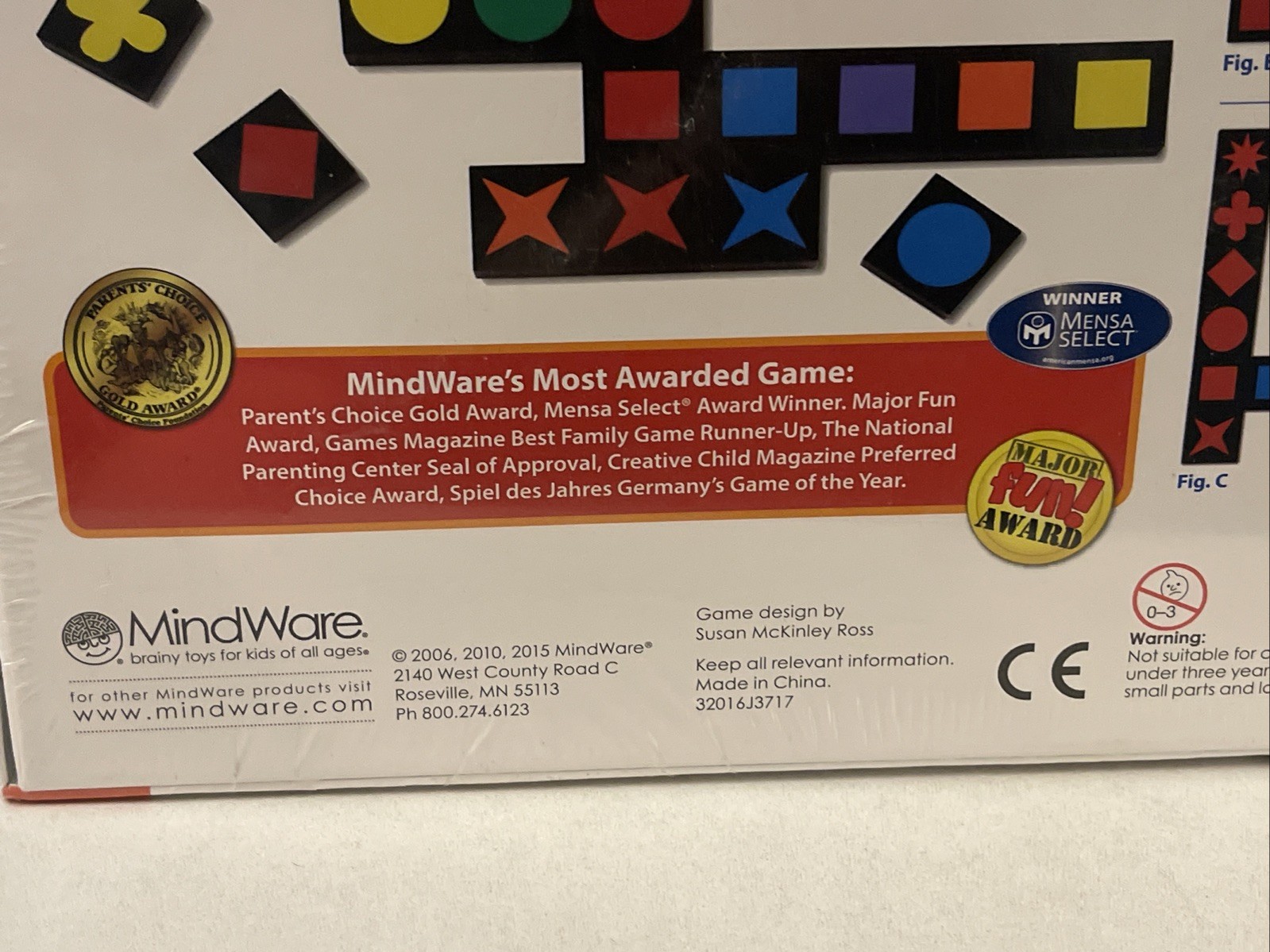 Qwirkle Strategy Wood Tile Board Game 2-4 Players Ages 6+ NEW SEALED