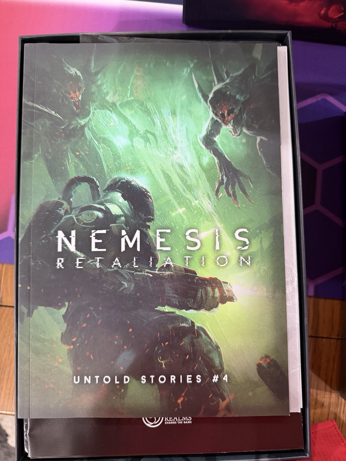 Nemesis: Retaliation – Gamefound Collector Edition w/Sundrop, 3D Terrain, etc..