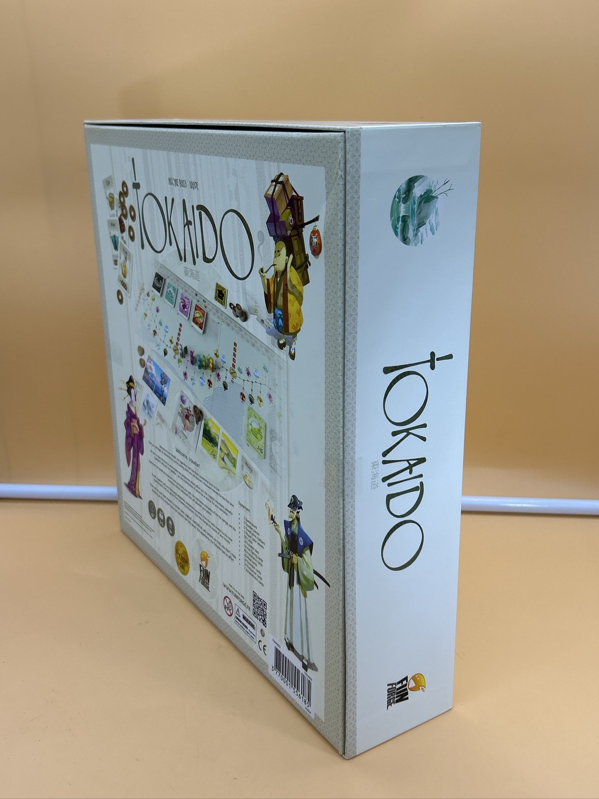 Tokaido Board Game Fun Forge Antoine Bauza Japanese Strategy. COMPLETE. All pcs.