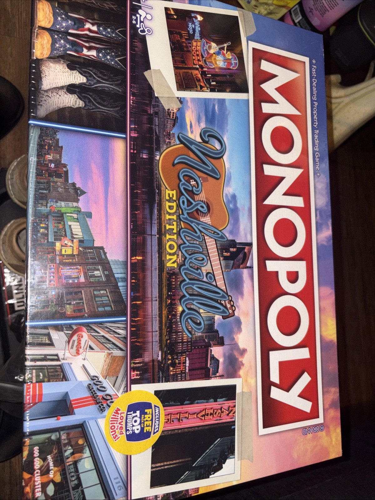 Monopoly Nashville TN Board Game USA City Edition – New & Sealed