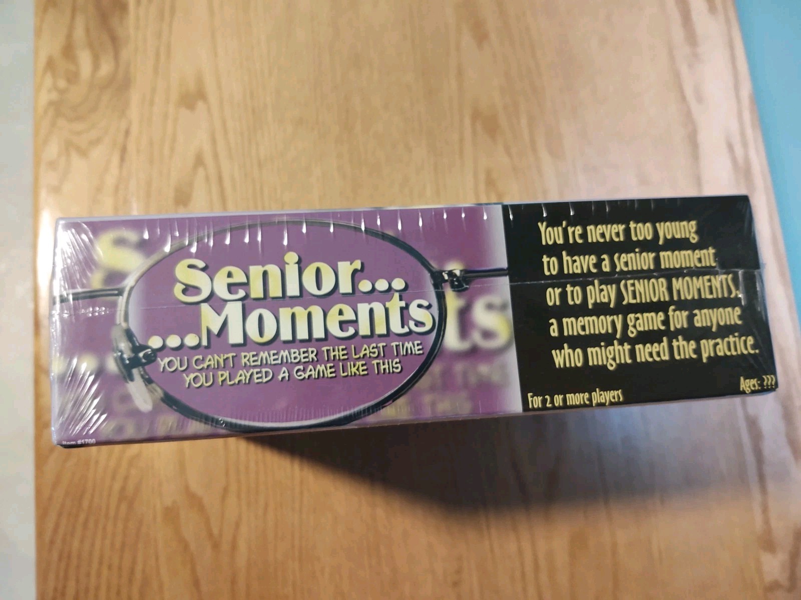 TDC Games Senior Moments Board Game New Sealed