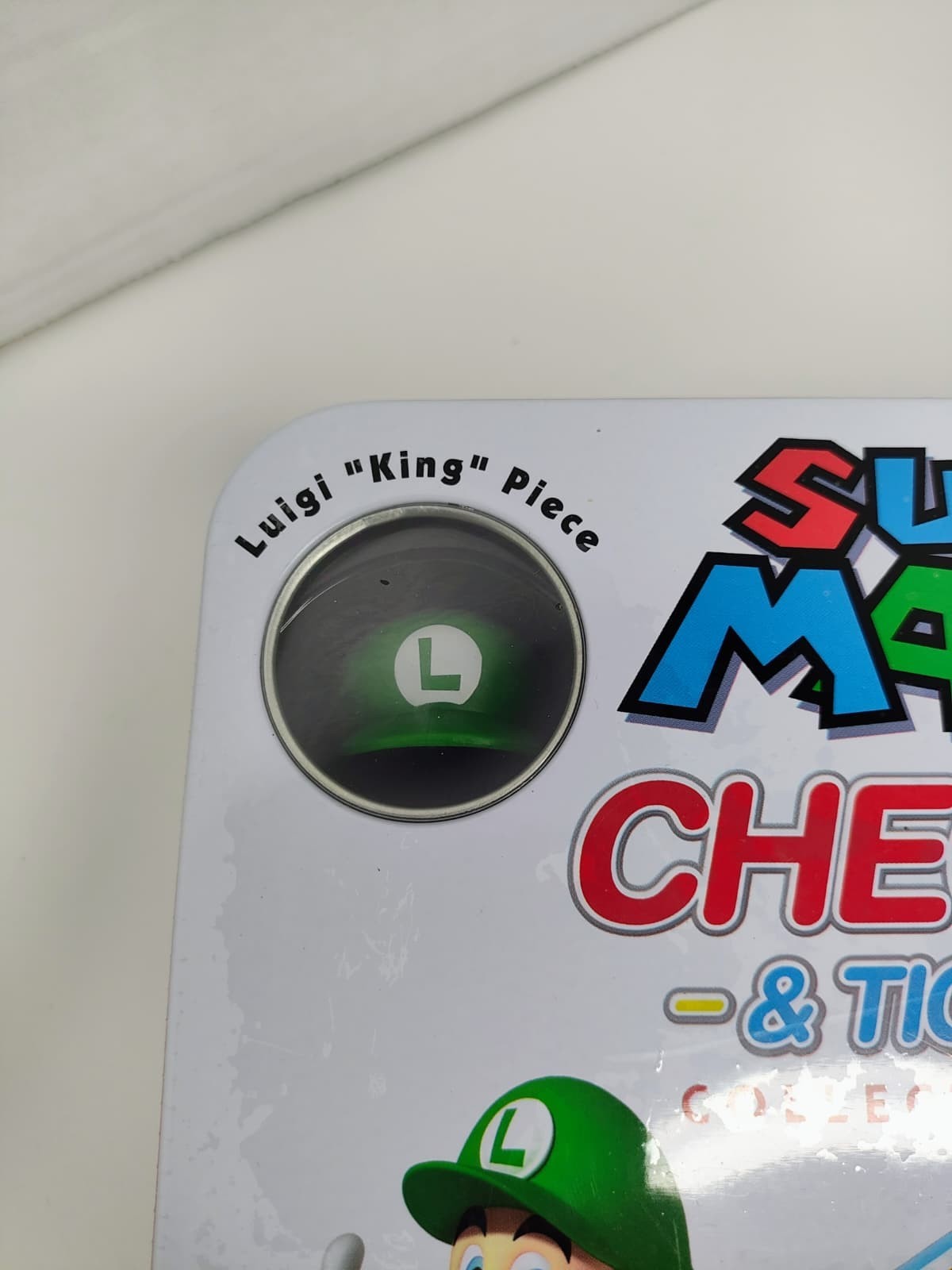 Super Mario Checkers & Tic-Tac-Toe Collector’s Tin Game USAopoly SEALED BrandNEW