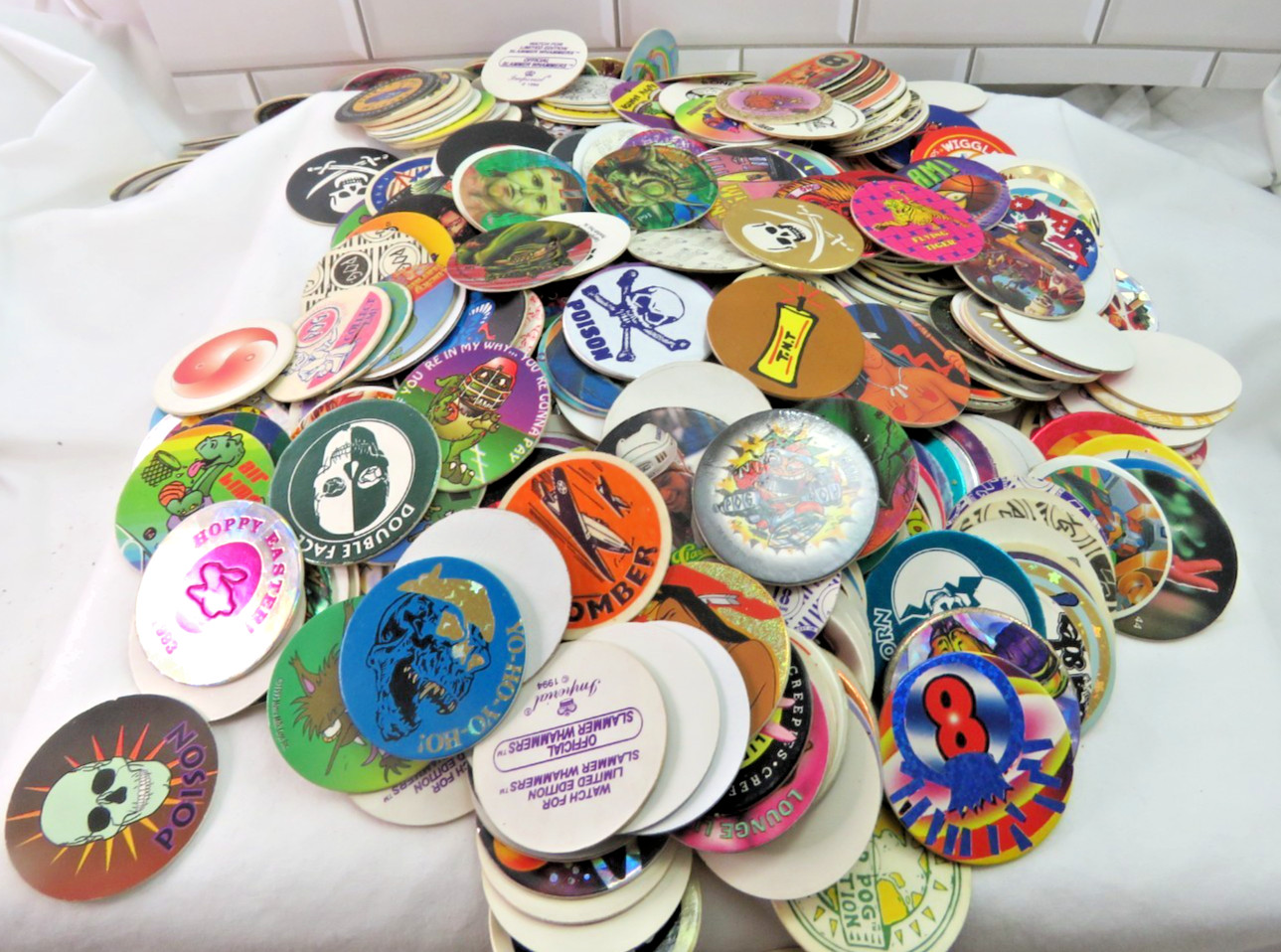 Vintage POG The Game 100% Authentic World POG Federation w/ Extra POGs Boxed