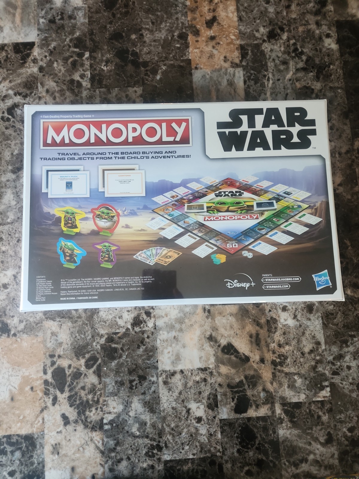 Monopoly Star Wars The Mandalorian The Child Edition Game Baby Yoda Grogu NEW