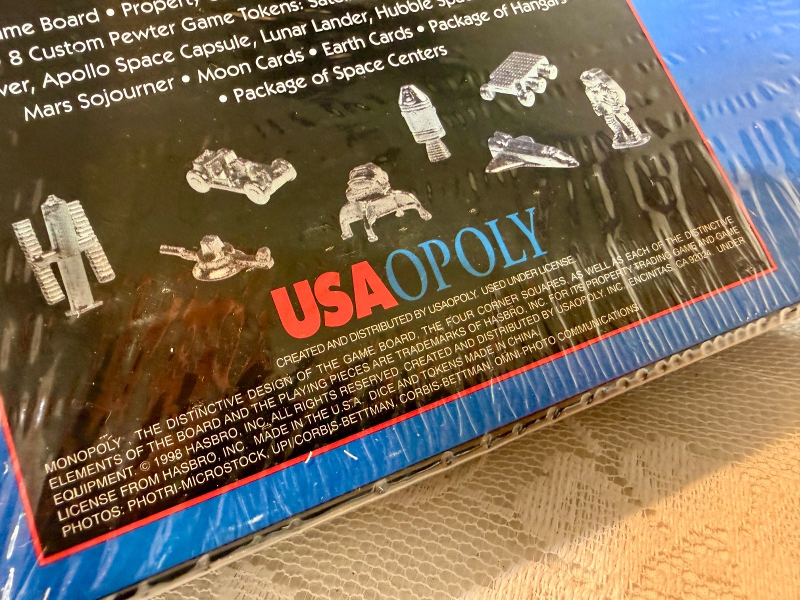 Monopoly “US SPACE PROGRAM” Board Game FACTORY SEALED W/ PEWTER TOKENS!