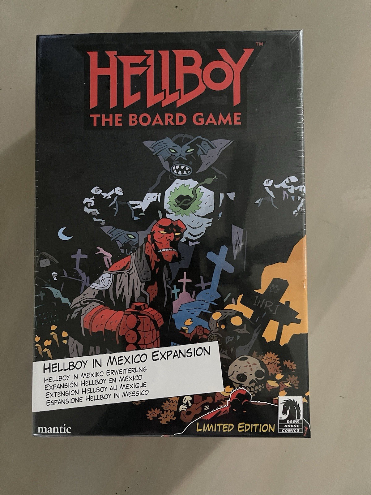 Mantic Hellboy: The Board Game Hellboy in Mexico Expansion Limited Ed HBX002