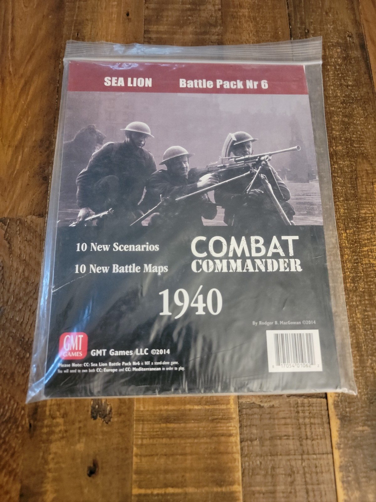 GMT Games CC Combat Commander Battle Pack Nr 6 Sealion 2nd Printing