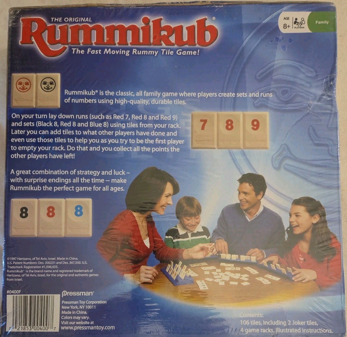 Rummikub The Original Rummy Tile Game…1997… BRAND NEW/SEALED
