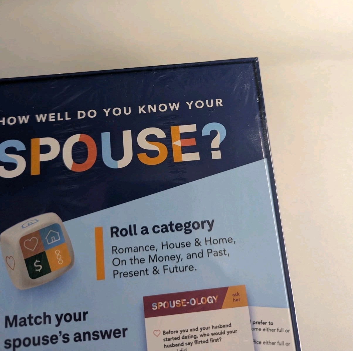 ‘Spouse-Ology’ A Marriage Trivia Game By Family Life 2024 (Damaged Box)