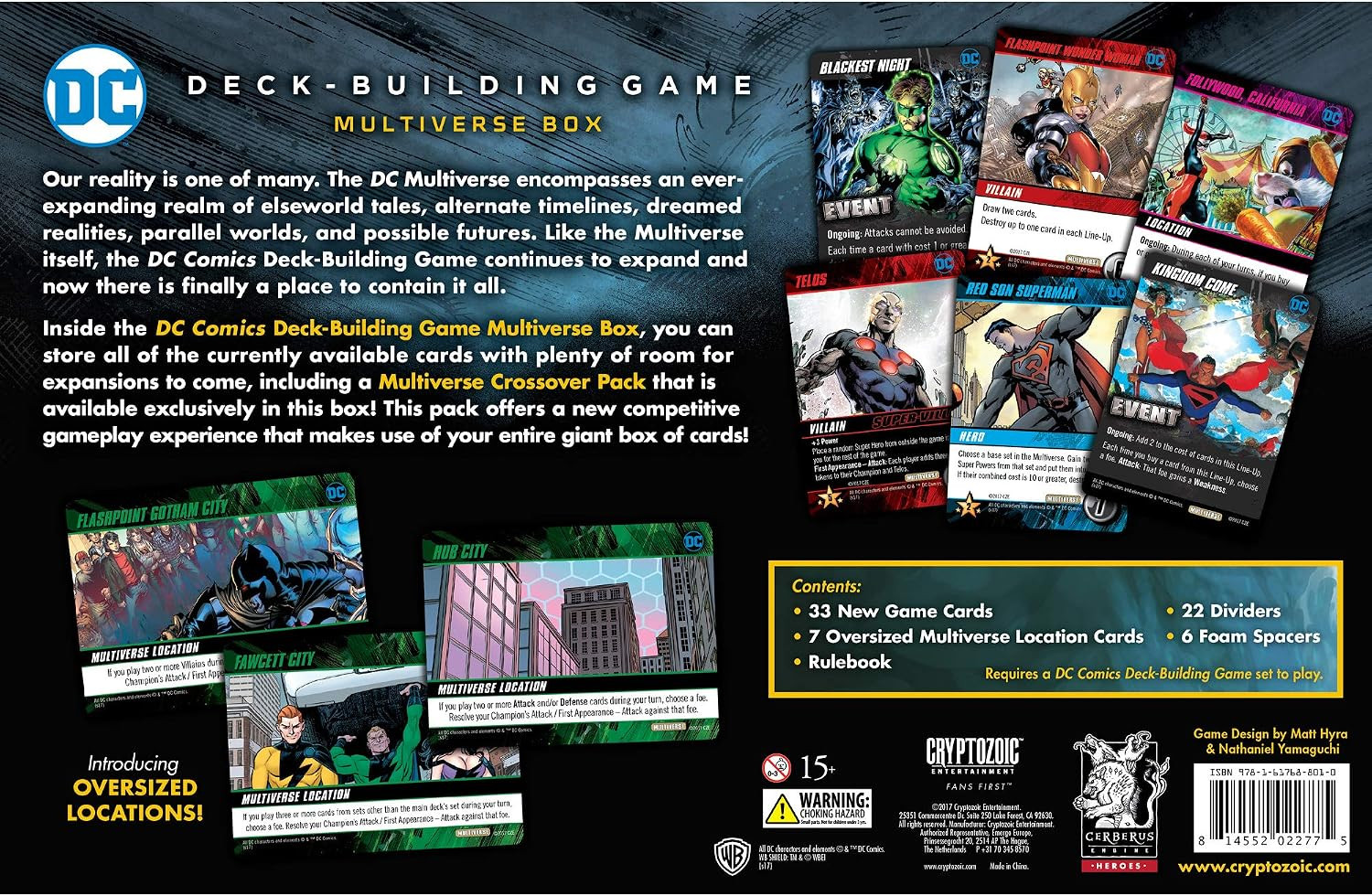DC Deck-Building Game Multiverse Box