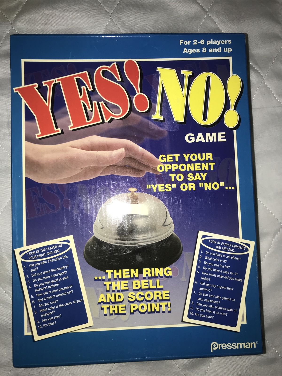 2004 Pressman Yes! No! Game